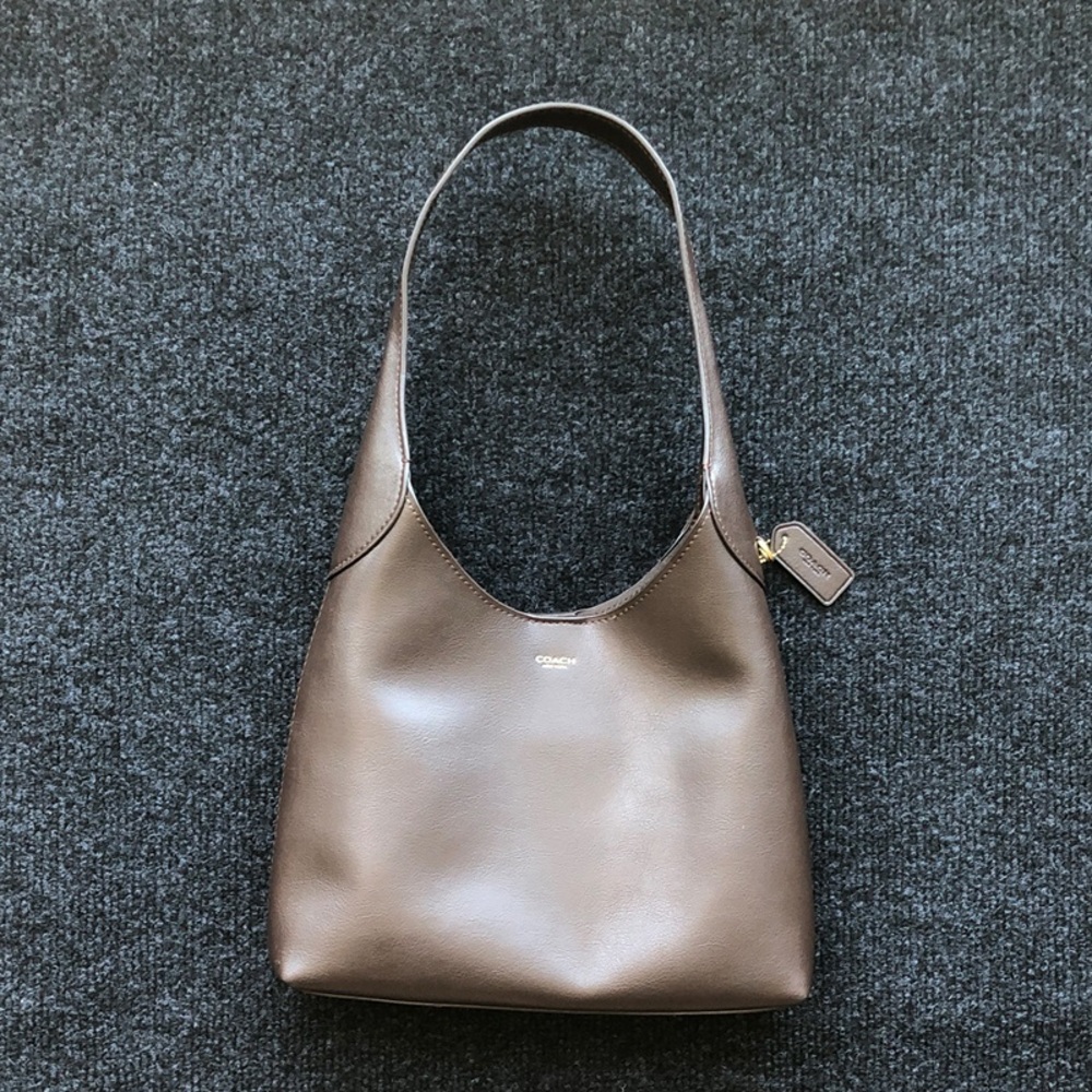 COACH Maple Leather Shoulder Bag